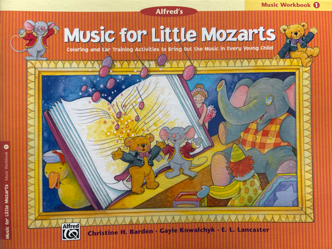 Alfred's Music for Little Mozarts - Book 1