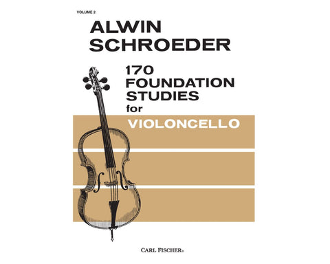 170 Foundation Studies for Violoncello - Schroeder