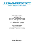 Authentic Excerpts from Arban's for Eb and BBb Tuba - Arban/Prescott
