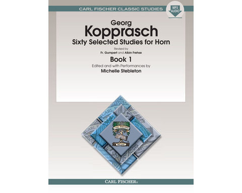 Sixty Selected Studies for French Horn - Book 1 - Kopprasch/Gumpert/Frehse