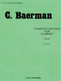Complete Method for Clarinet, Op. 63 - 1st and 2nd Divisions - Baerman / Langenus