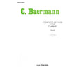 Complete Method for Clarinet, Op. 63 - Third Division - Baermann/Langenus