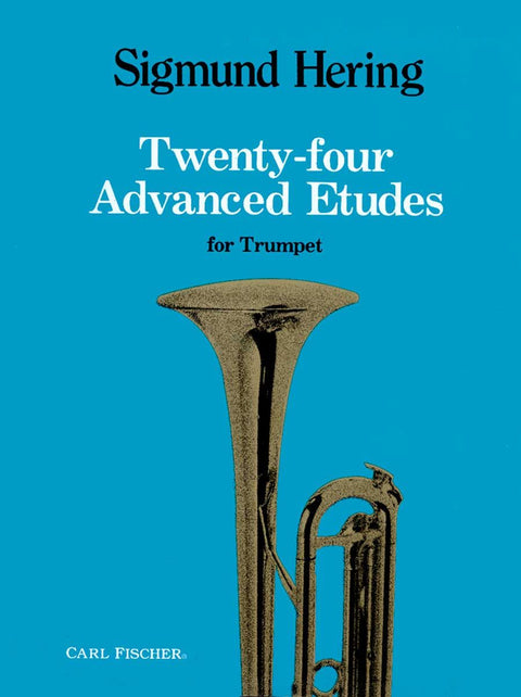 Twenty-Four Advanced Etudes for Trumpet - Hering