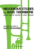 Melodious Etudes for Bass Trombone -  Ostrander