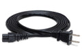 Hosa Power Cable IEC C7 polarized to NEMA 1-15P