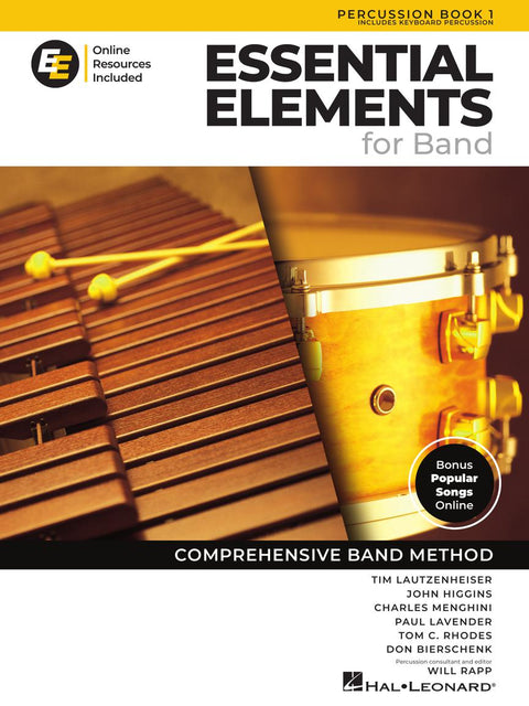 Essential Elements for Band with Online Resources - Book 1
