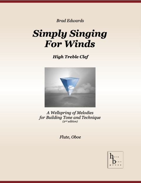 Simply Singing for Winds - Brad Edwards