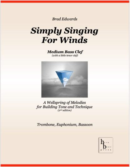 Simply Singing for Winds - Brad Edwards