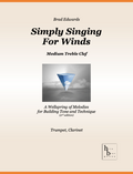 Simply Singing for Winds - Brad Edwards