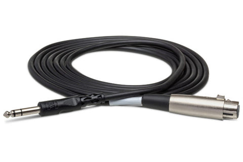 Hosa Balanced Interconnect Cable (f)XLR - (m)1/4" stereo