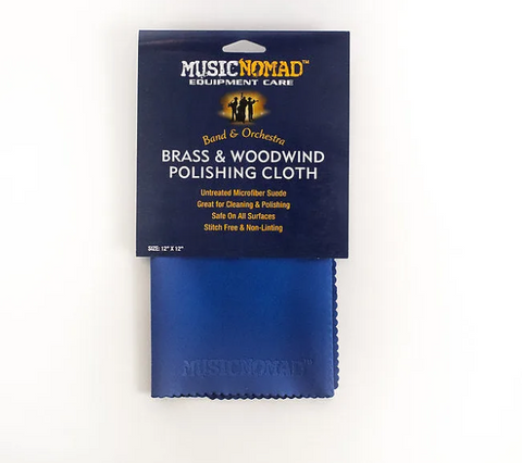 Music Nomad - Brass & Woodwind Polishing Cloth - Untreated