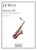 Sonata IV - Tenor Saxophone - Bach / Gee - H & H Music