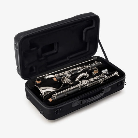 Backun Alpha Bass Clarinet - Alpha E SKZ -  Low Eb, Silver Keys, Backpack Case