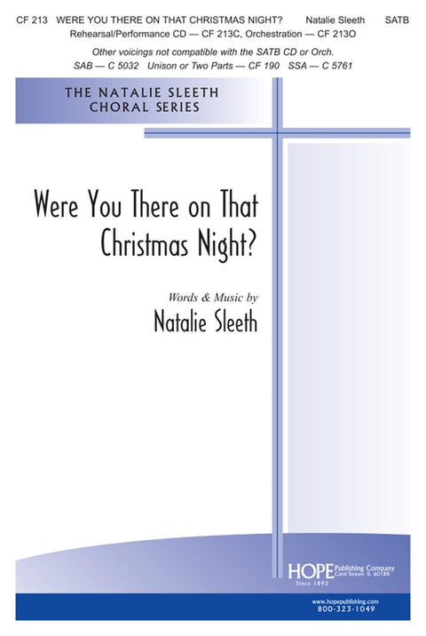Were You There on That Christmas Night? - SATB - Sleeth