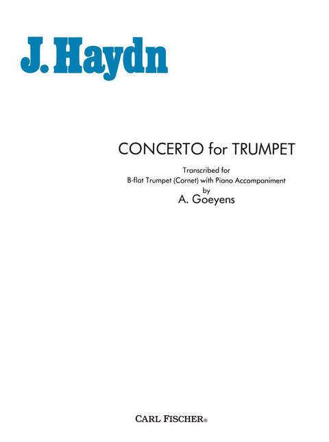 Concerto for Trumpet - Haydn / Goeyens