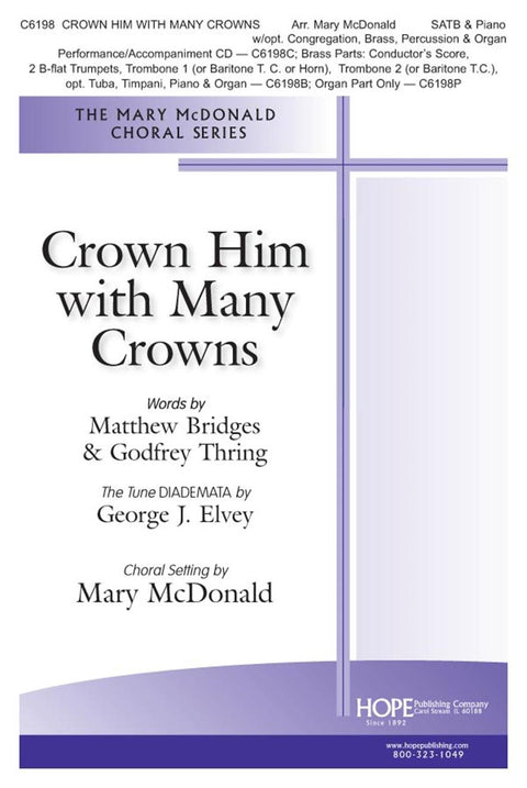 Crown Him with Many Crowns - SATB - McDonald