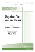 Rejoice, Ye Pure in Heart - SATB - Plumptre / Parks
