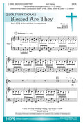 Blessed Are They - SATB - Raney