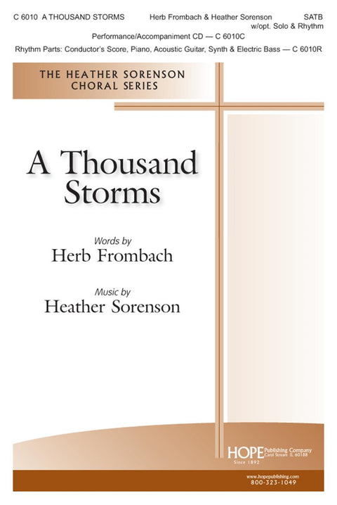 A Thousand Storms - SATB - Frombach / Sorenson