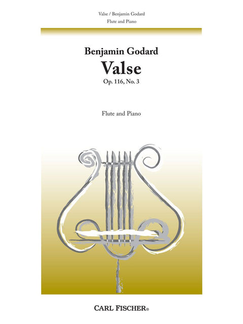 Valse for Flute and Piano - Op. 116, No. 3 - Godard*