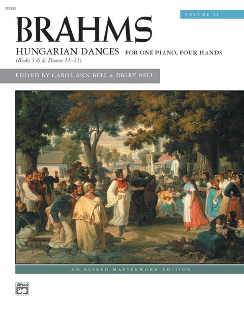 Brahms: Hungarian Dances, Volume 2 - Piano - Brahms