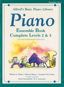 Alfred's Basic Piano Library - Complete Levels 2 & 3 - For the Later Beginner