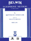 Belwin Saxophone Method - Book One - Gekeler / Hovey