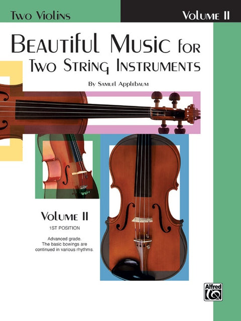 Beautiful Music for Two String Instruments - Violin - Applebaum