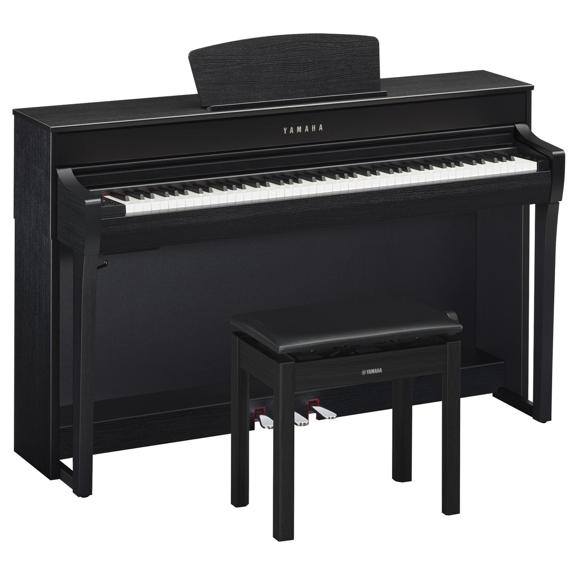Yamaha – 88 Keys Digital Piano with Knox Gear Keyboard Stand, Adjustable  Bench and Sustain Pedal - P45B : : Musical Instruments