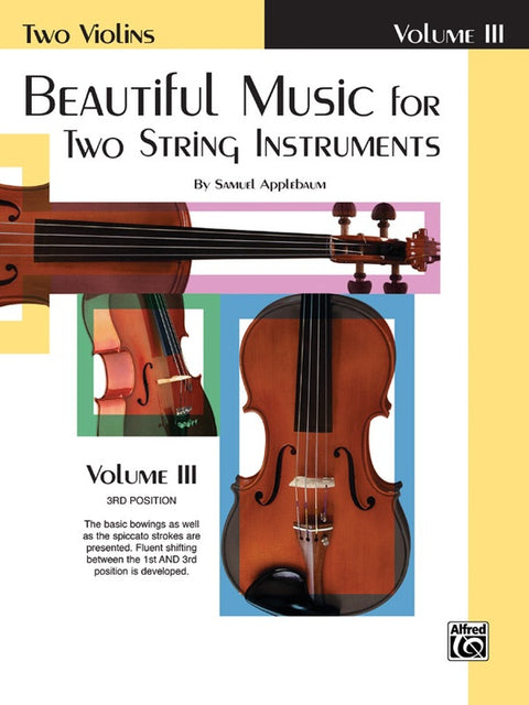 Beautiful Music for Two String Instruments - Violin - Applebaum