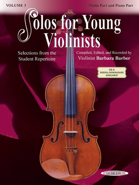 Solos for the Young Violinist w/Piano Acc. - B. Barber