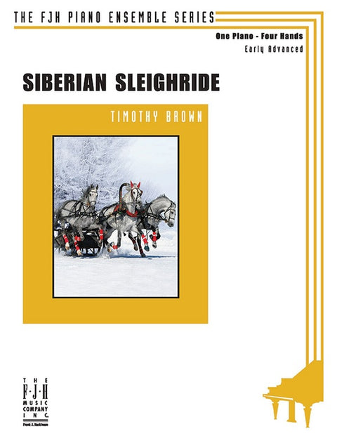 Siberian Sleighride - Piano - Brown