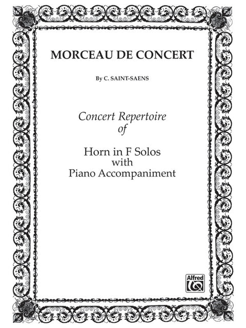 Morceau de Concert - French Horn - Saint-Saens