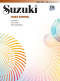 Suzuki Bass School - Volumes 1-3 - Book and CD