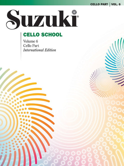 Suzuki Cello School - Volumes 1-10 - Book Only