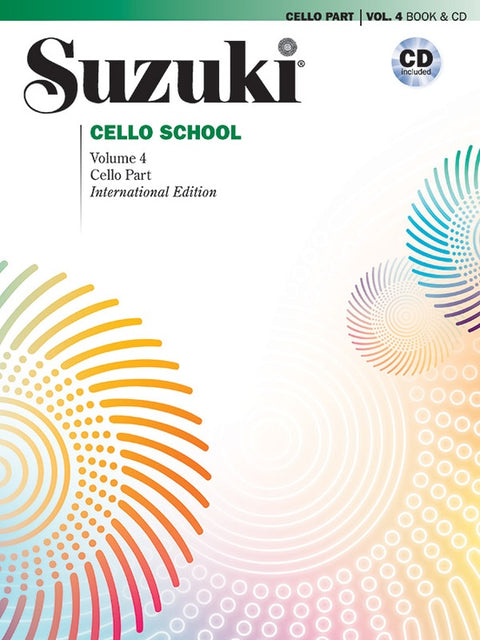 Suzuki Cello School - Volumes 1-8 - Book and CD