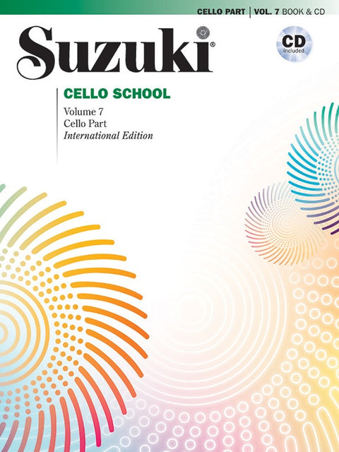 Suzuki Cello School - Volumes 1-8 - Book and CD