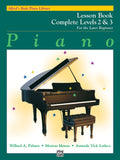 Alfred's Basic Piano Library - Complete Levels 2 & 3 - For the Later Beginner
