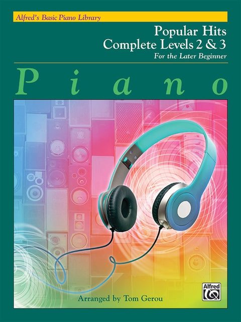Alfred's Basic Piano Library - Complete Levels 2 & 3 - For the Later Beginner