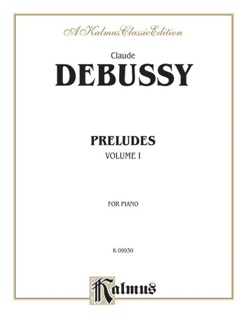 Preludes, Volume I - Debussy