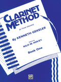 Clarinet Method - Book One - Gekeler / Hovey