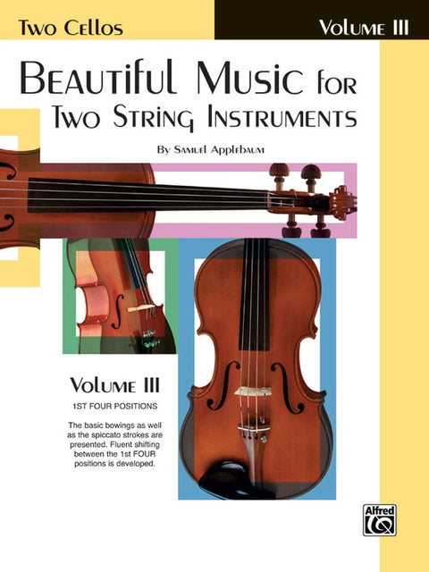 Beautiful Music for Two String Instruments - Cello - Applebaum