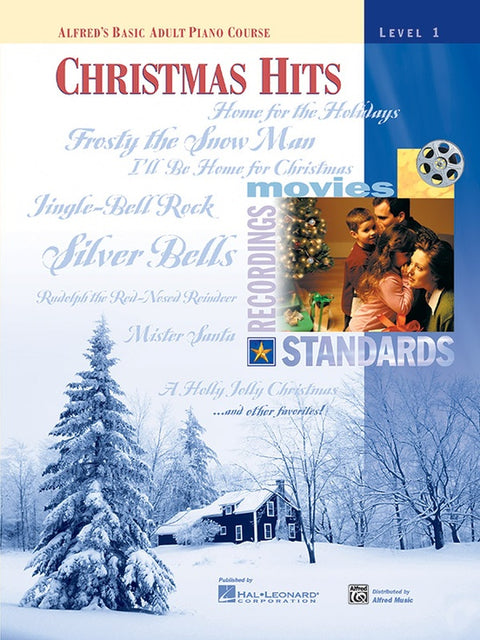 Alfred's Basic Adult Christmas Hits Piano Book