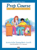 Alfred's Basic Piano Library - Prep Course Level E