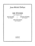 Six Etudes for Trumpet - Defaye