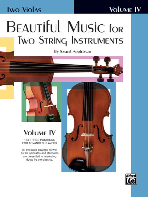 Beautiful Music for Two String Instruments - Viola - Applebaum