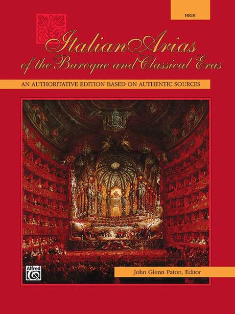 Italian Arias of the Baroque and Classical Eras - Vocal - Paton