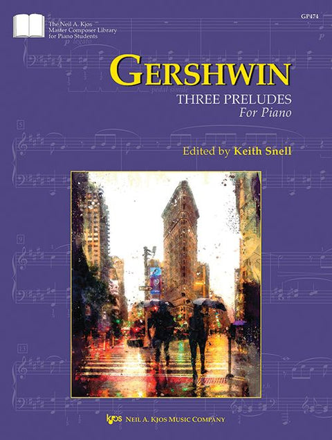 Three Preludes - Piano - Gershwin/Snell