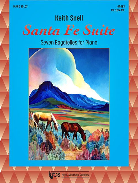 Santa Fe Suite: Seven Bagatelles for Piano - Snell