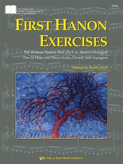 First Hanon Exercises - Piano - Snell